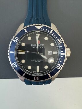Swiss Military Hanowa Blue Diver Watch
